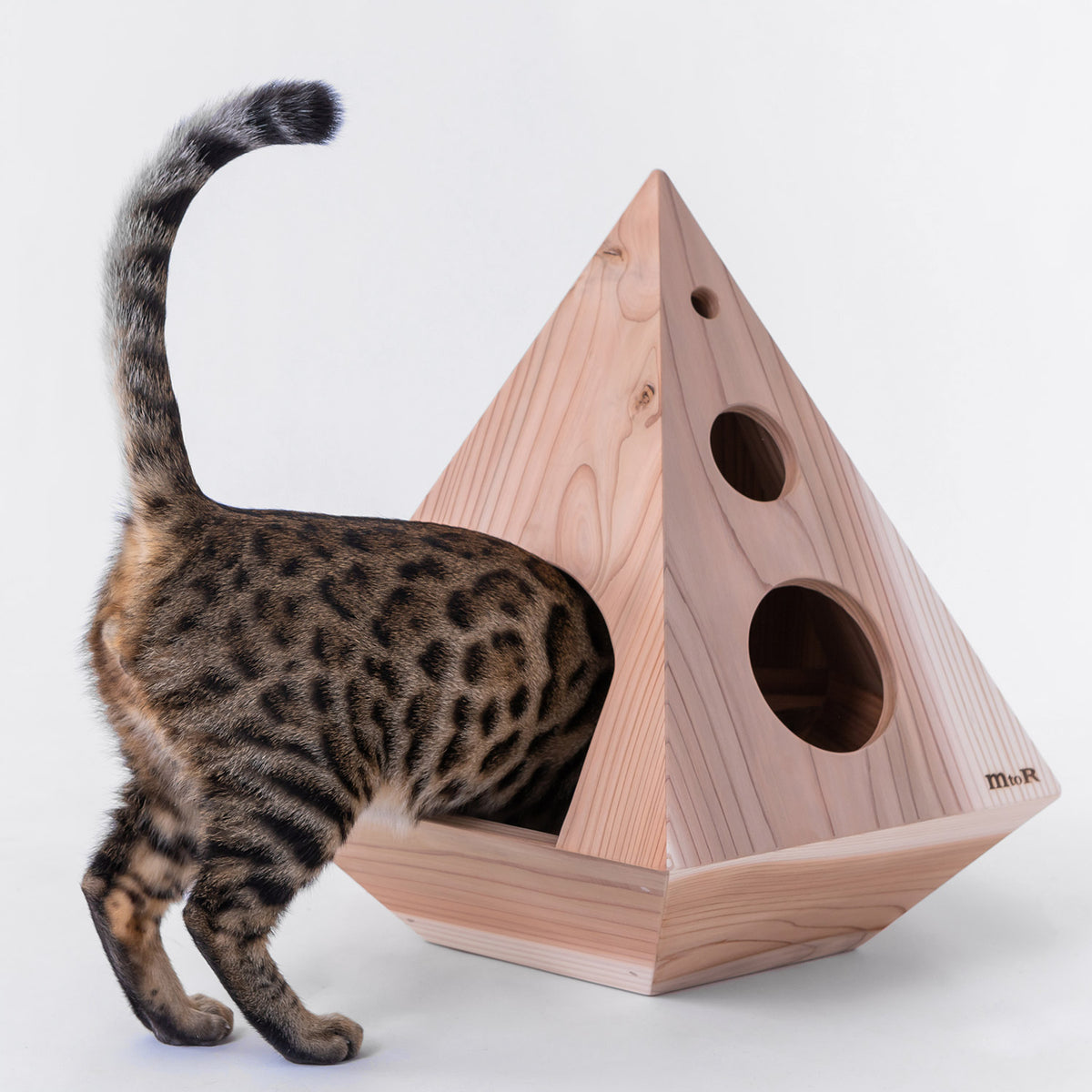 micino (ミチーノ)／ねこハウス 五角錘