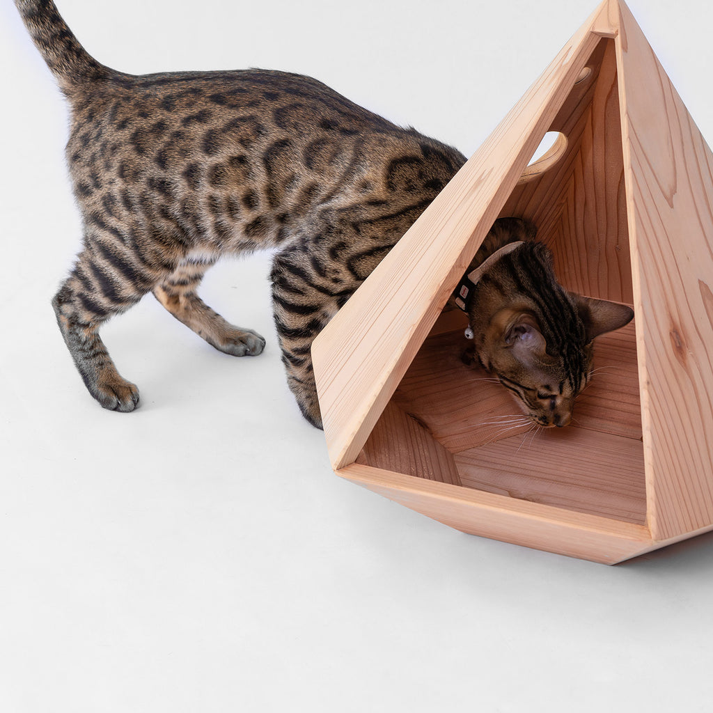 micino (ミチーノ)／ねこハウス 六角錘